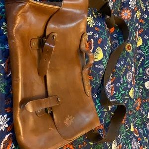 fly london leather bag